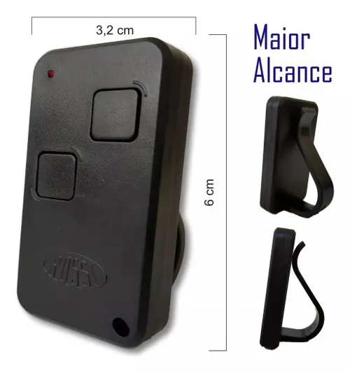 Controle Remoto Rossi NTX RC 433,92 MHz
