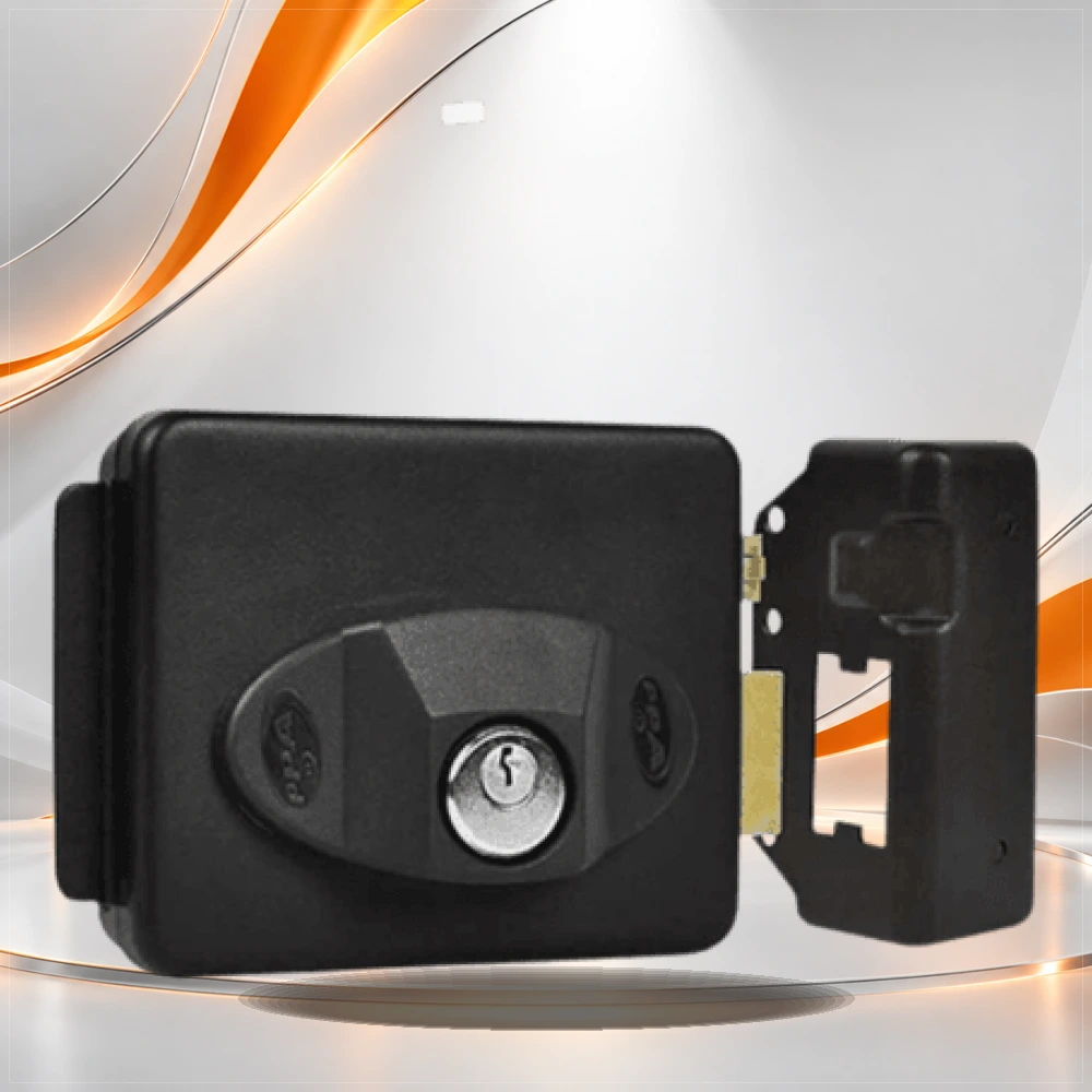 FECHADURA TRAVER 90 REVERSIVEL 12V PRETA PPA