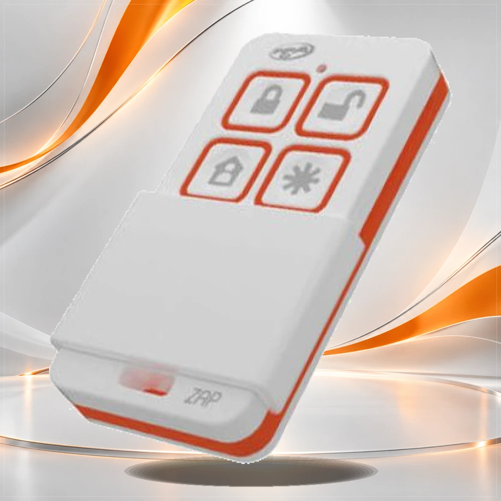 CONTROLE REMOTO PPA ZAP 4B SPIRIT BRANCO-LARANJA