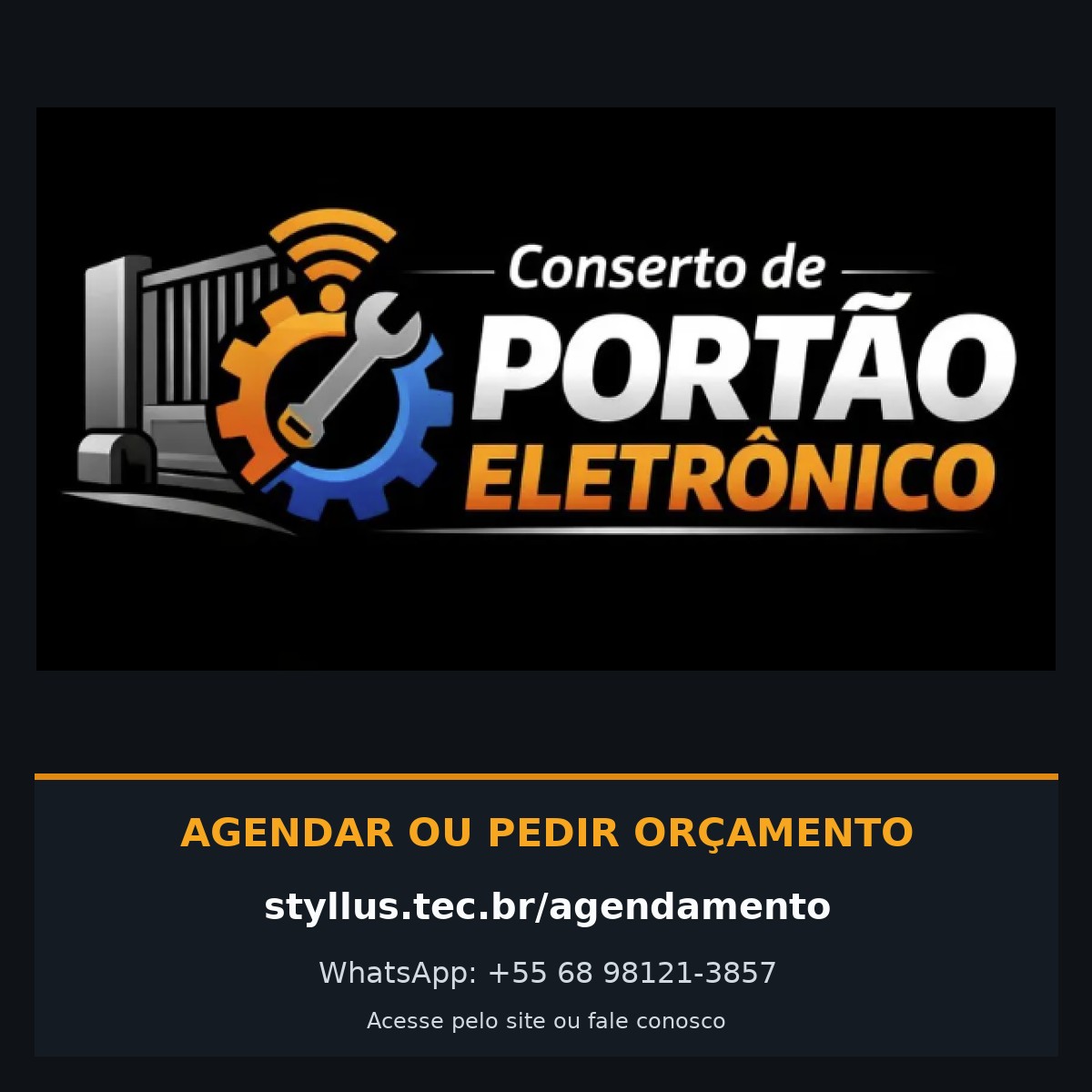 Manutenção de portões automáticos